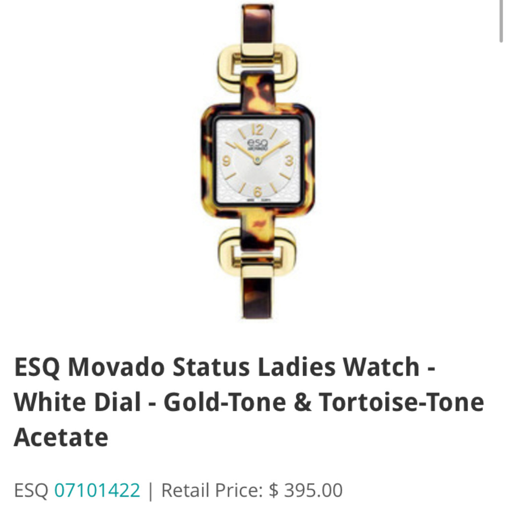 ESQ Movado Status Watch